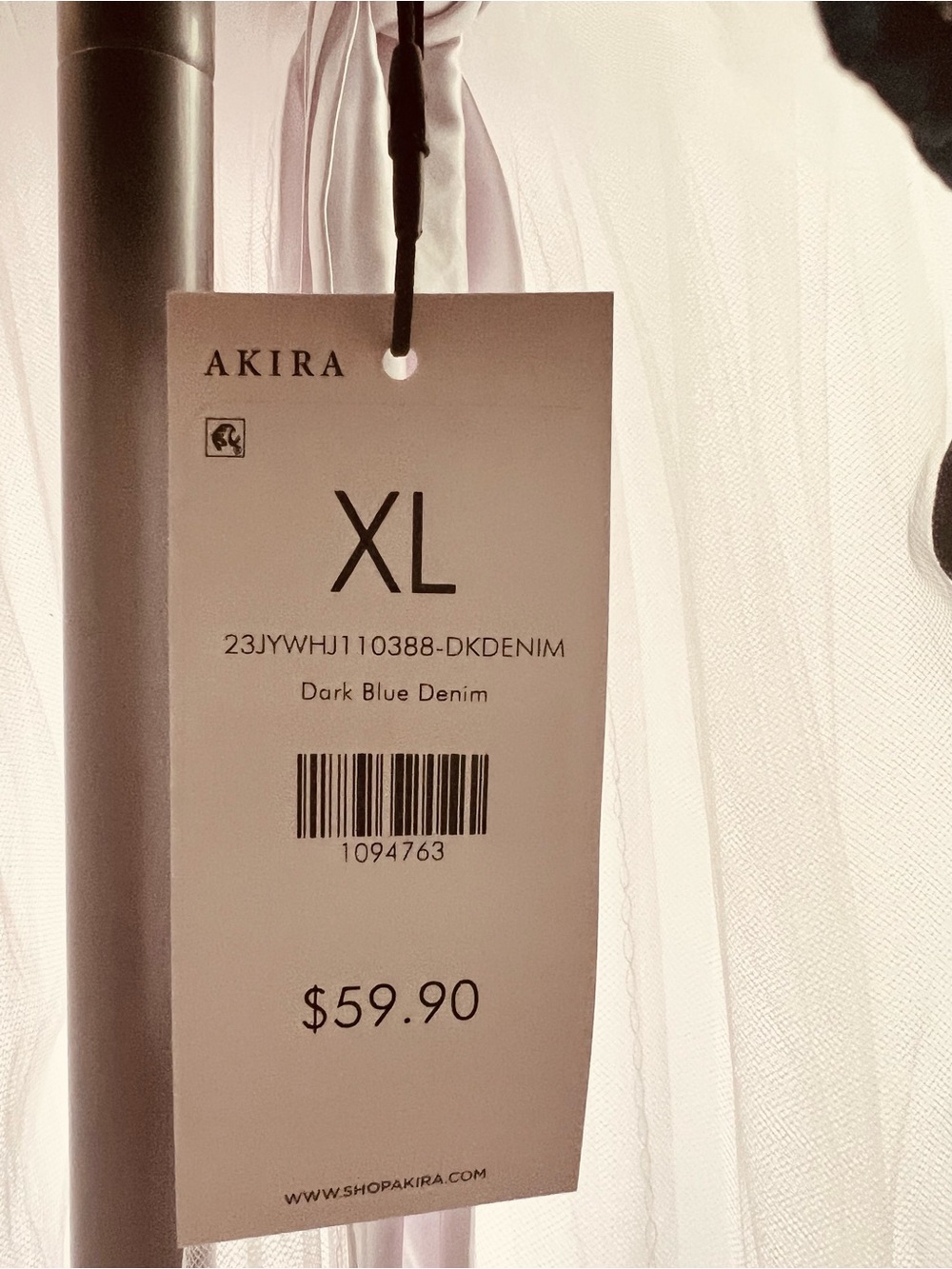 AKIRA Denim Cropped Bolero - Picture 6 of 6